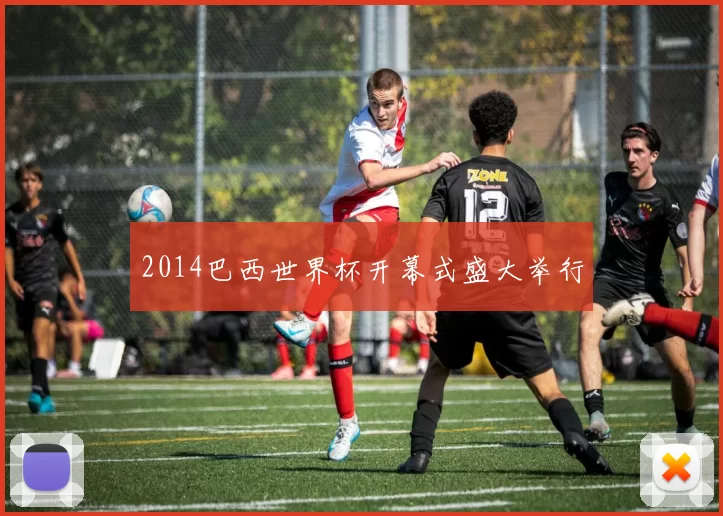 2014巴西世界杯开幕式盛大举行